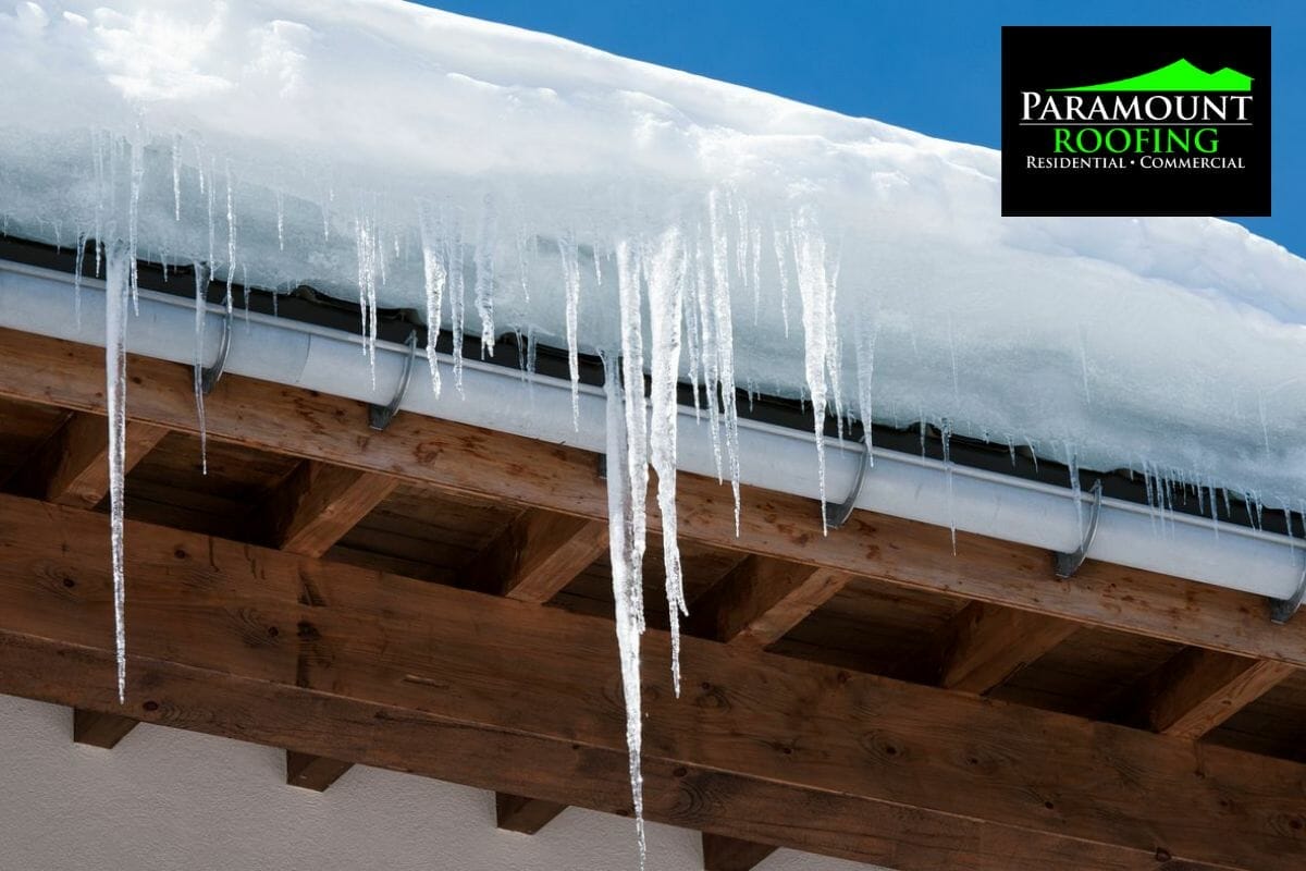 DO YOU HAVE ICE DAMS ON YOUR ROOF?