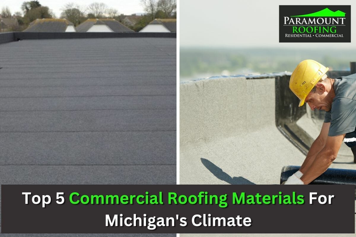 Top 5 Commercial Roofing Materials for Michigan’s Climate