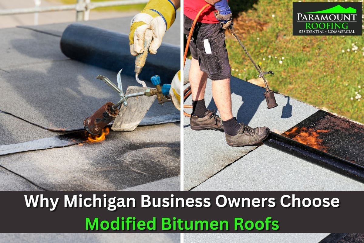 Why Michigan Business Owners Choose Modified Bitumen Roofs